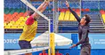 Plaj voleybolunun kalbi Alanya