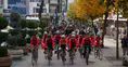 Pedallar Cumhuriyet coşkusu için döndü: Bolu sokaklarında bayram havası