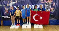 Erzincanlı genç raketler Avrupa kürsüsüne çıktı