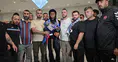 Trabzonspor'un yeni yıldızı şehre indi: Taraftarlar havalimanını bayram yerine çevirdi