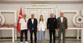 Alanyaspor yönetiminden Başkan Vekili Özdemir'e nezaket ziyareti