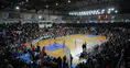 Turgutlu'da basketbol sahasında anlamlı duruş: Şiddete karşı siyah kartonlu tepki