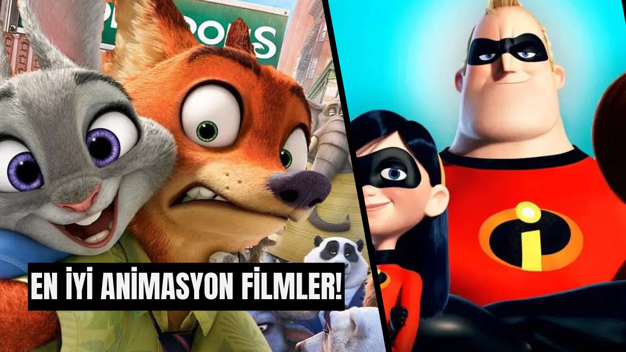 Ailecek izlenebilecek en iyi animasyon filmler