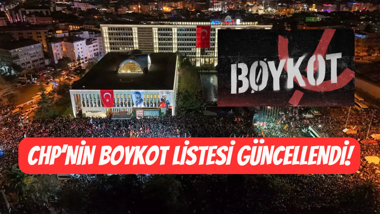 Anadolu Ajansı ve DBL Entertainment da eklendi: İşte CHP’nin güncel boykot listesi