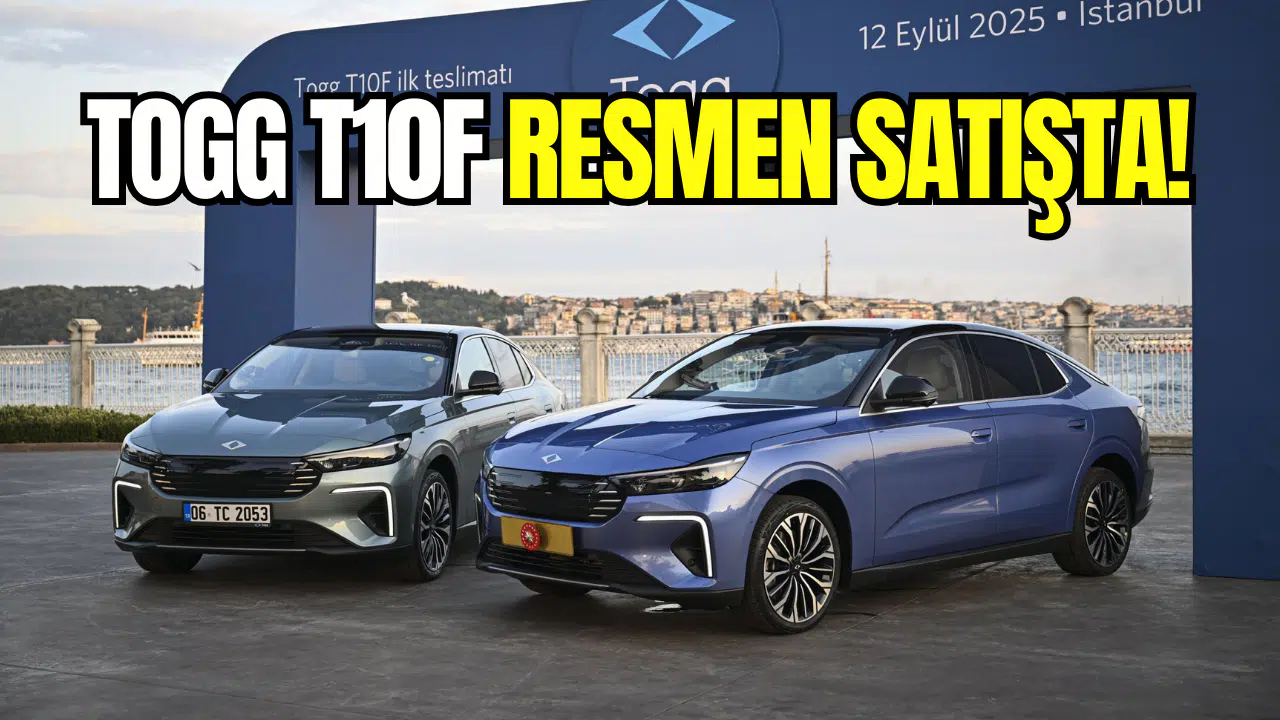 Togg T10F resmen satışa sunuldu: İşte fiyat listesi ve özellikleri