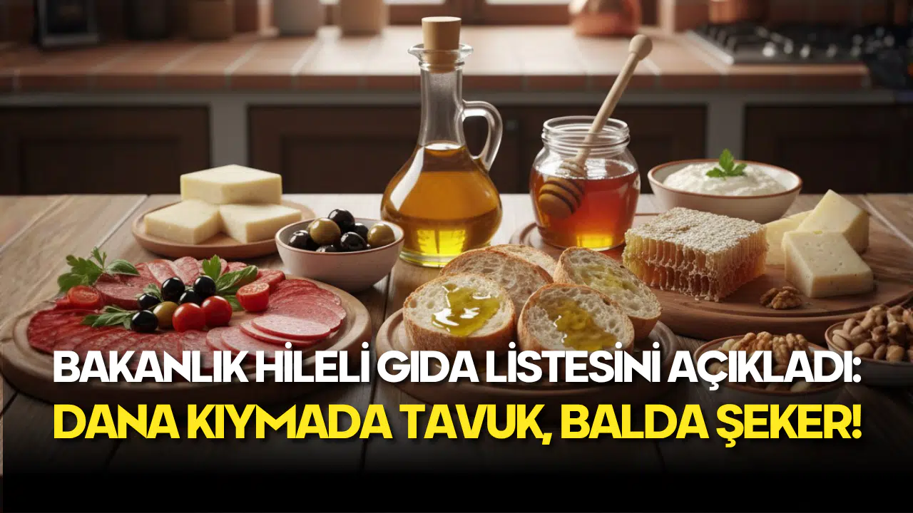 Bakanlık Hileli Gıda Listesini Açıkladı: Dana Kıymada Tavuk, Balda Şeker!