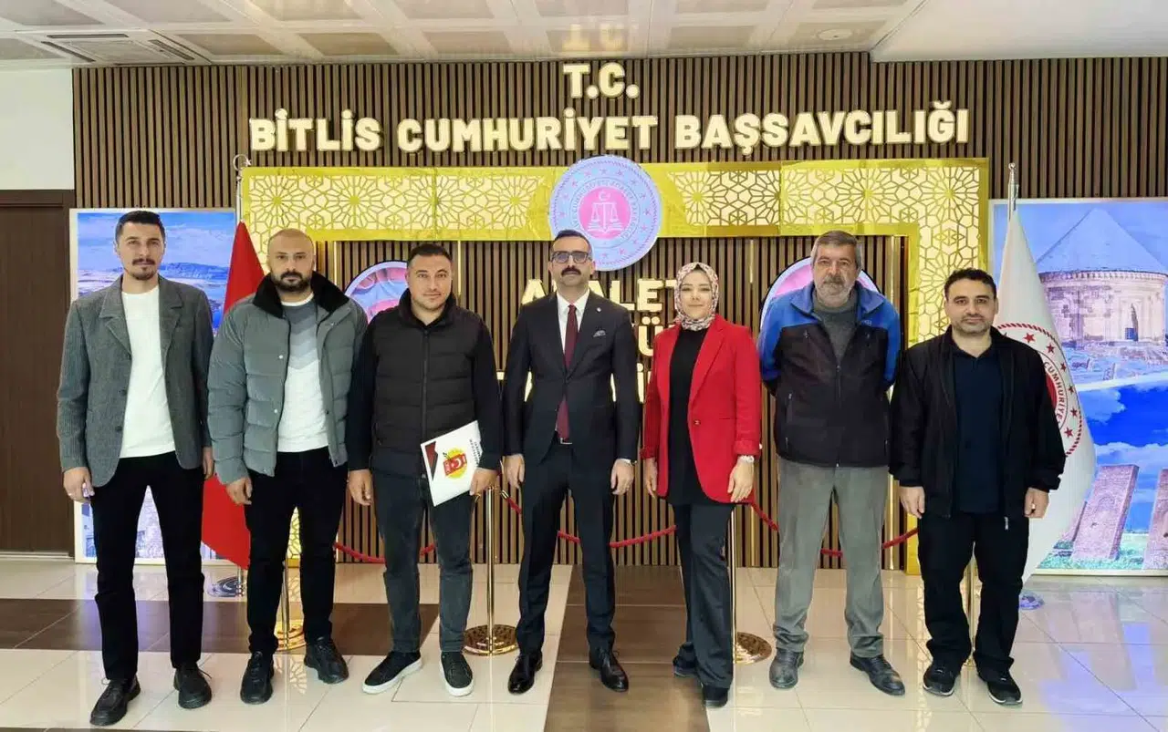 Bitlis'te Adliye ve Basın Arasında Yeni Dönem: Başsavcı Kandemir'e Ziyaret