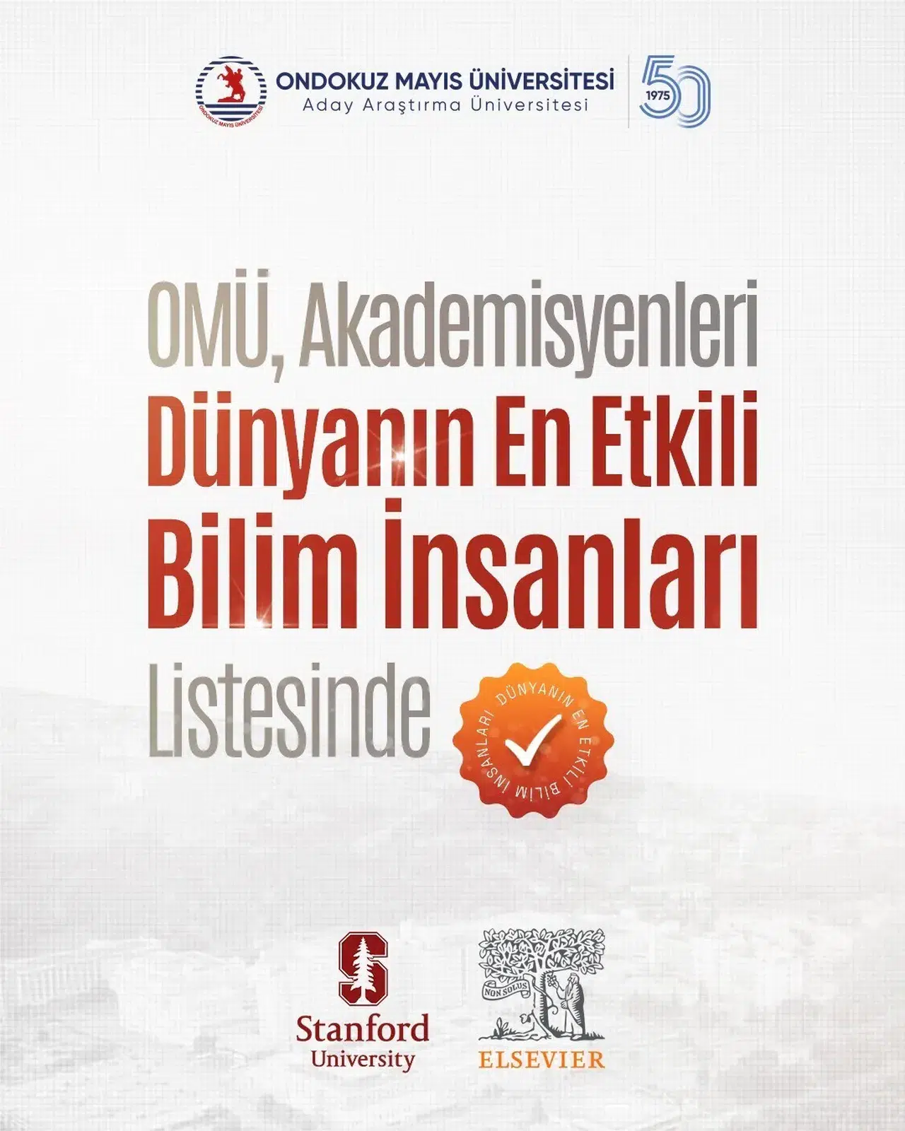 Samsun'un Bilim Dünyasındaki Gururu: 18 Akademisyen Küresel Listede Zirveye Yerleşti