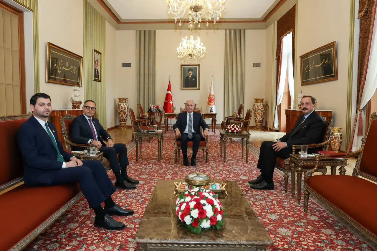 Meclis'te kritik temas: Kurtulmuş'un konuğu TÜRKPA'dan geldi
