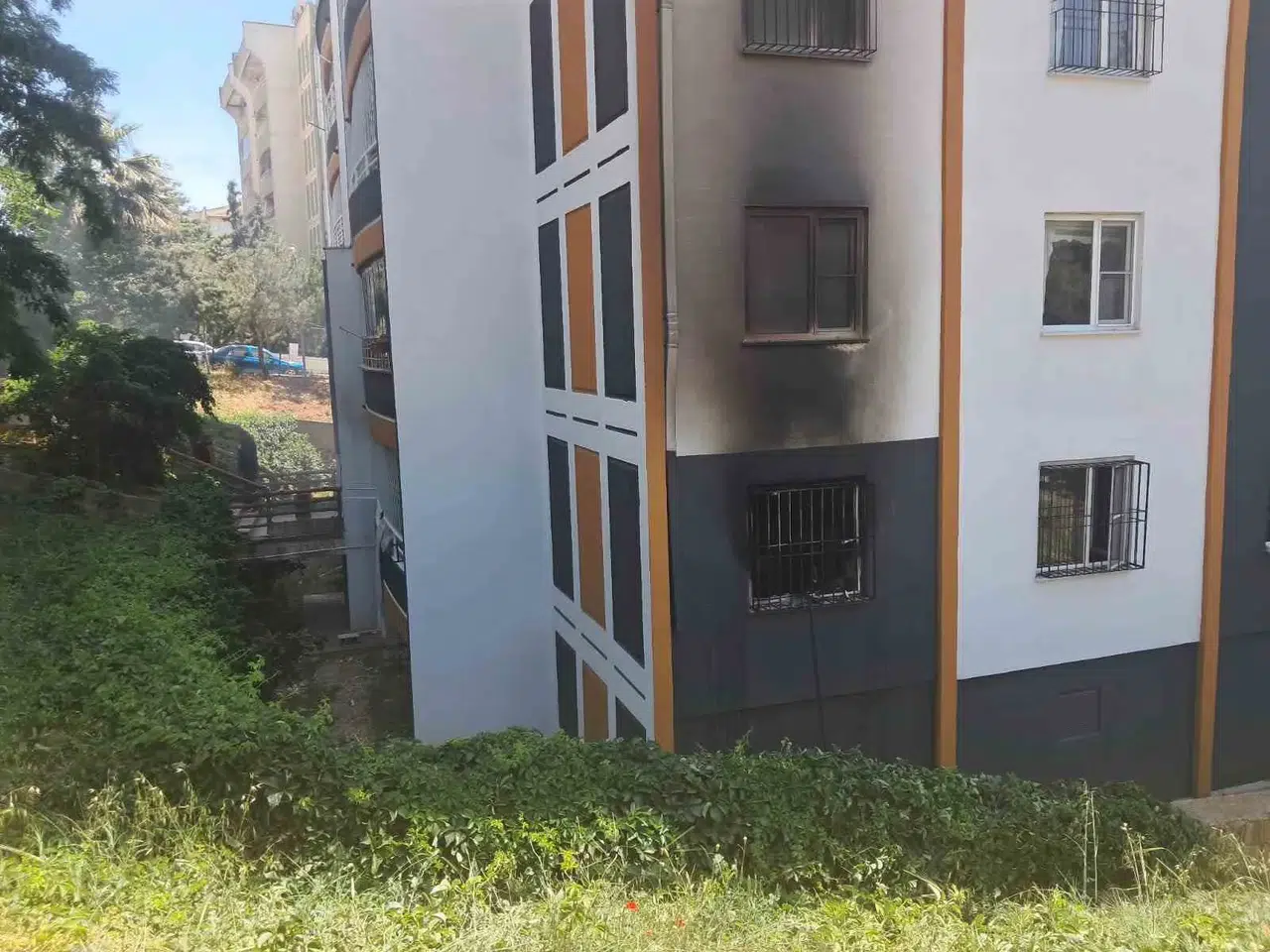 Kilis'te bir evde çıkan yangın paniğe yol açtı