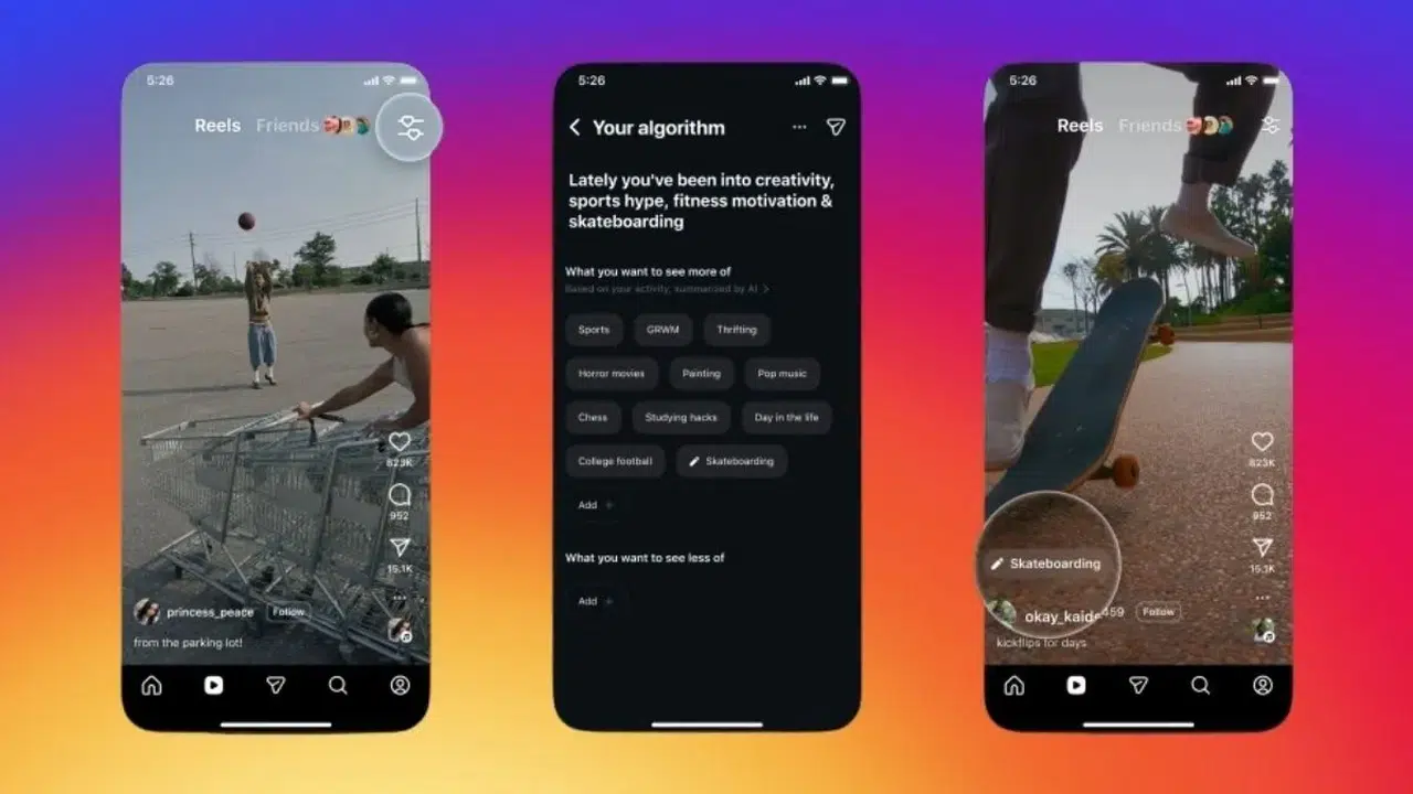 Instagram akışınızı kendi zevkinize göre yeniden düzenlemenize izin veriyor