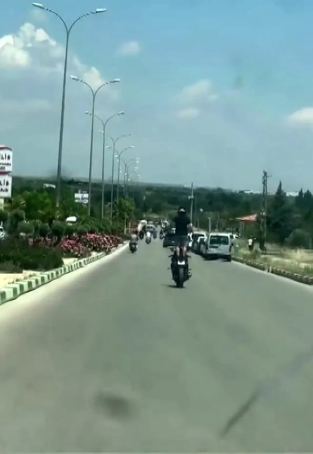 Kilis'te akrobatik sürüşe ağır fatura kesildi