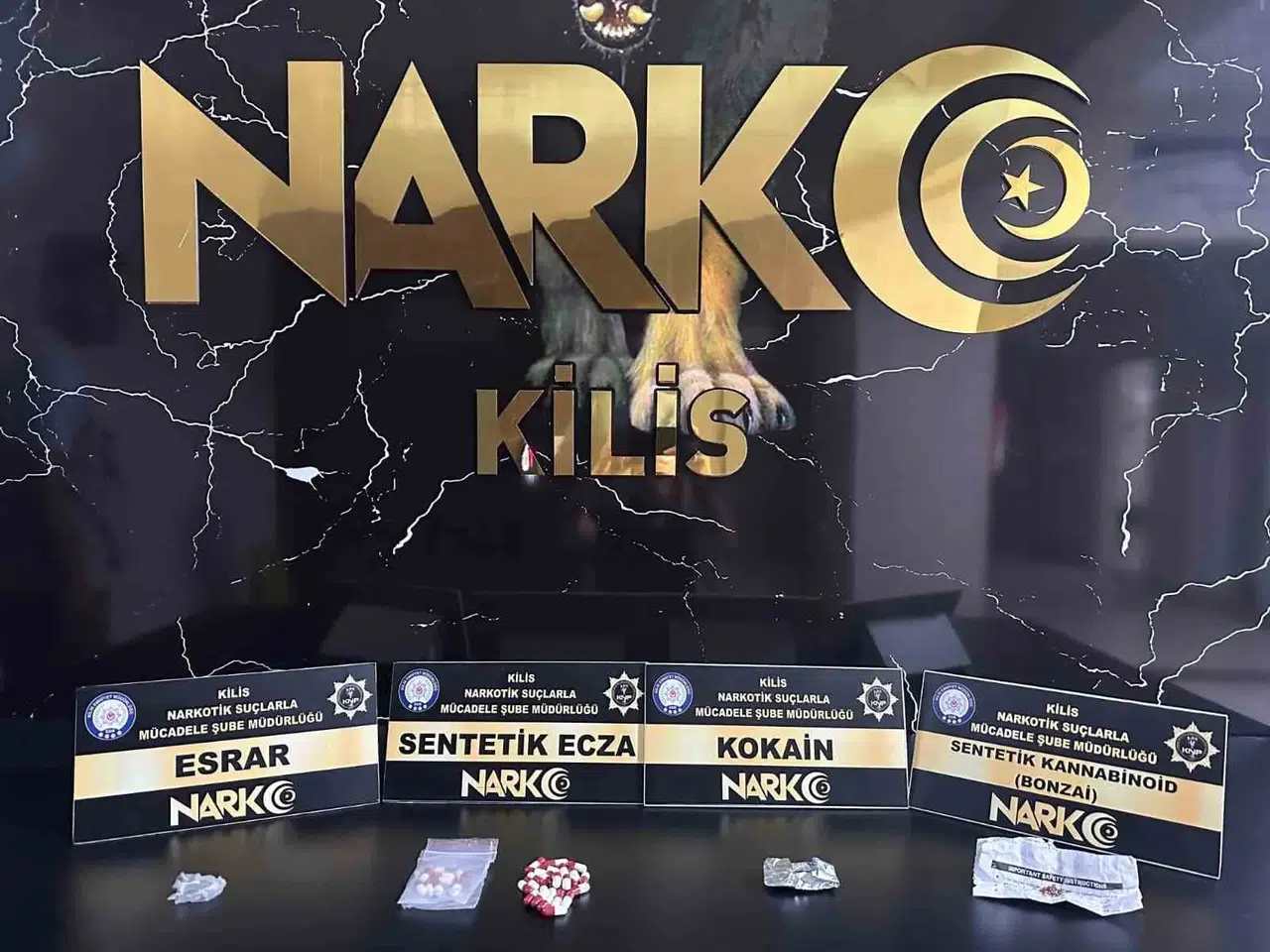 Kilis'te narkotik operasyonu 7 kişi cezaevine gönderildi