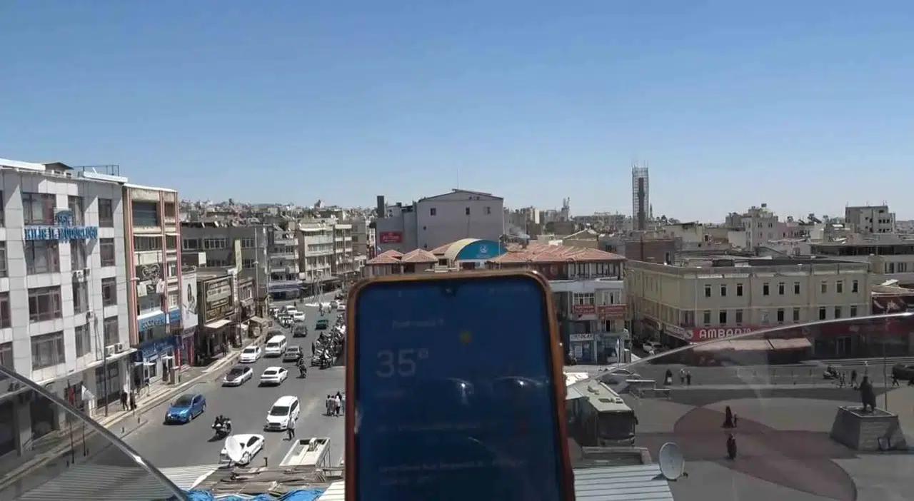 Kilis'te termometreler 40 dereceyi gösterince sokaklar boşaldı
