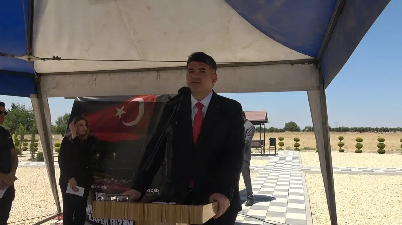 Kilis'te şehitlerin hatırasına yeni park