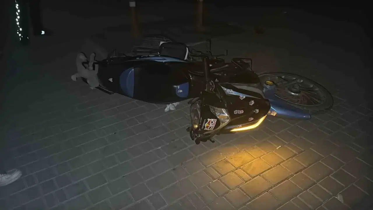 Polisten kaçmaya çalışan ehliyetsiz sürücü kaza yaptı