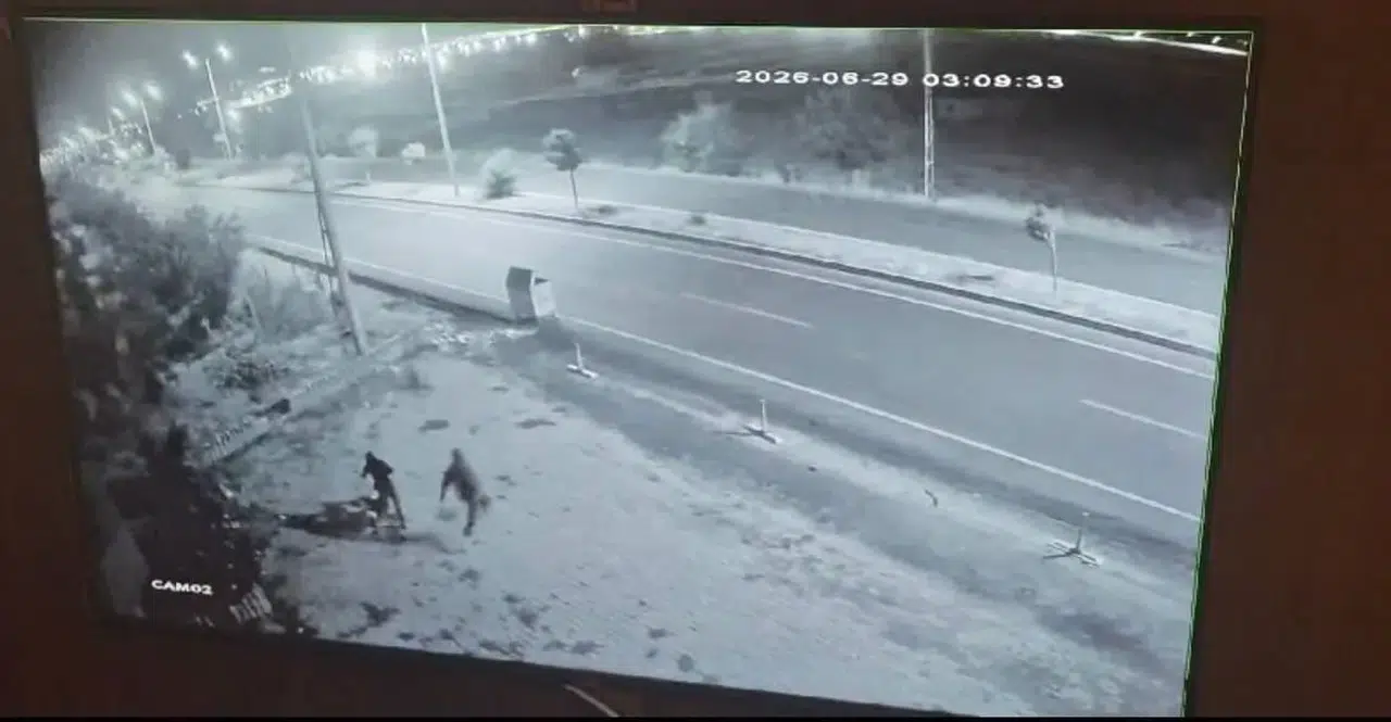 Kilis'te çalınan motosikletin failleri kısa sürede yakayı ele verdi