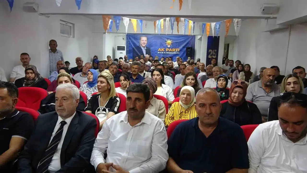 AK Parti 25 yaşında Kilis'te kutlamalara başladı