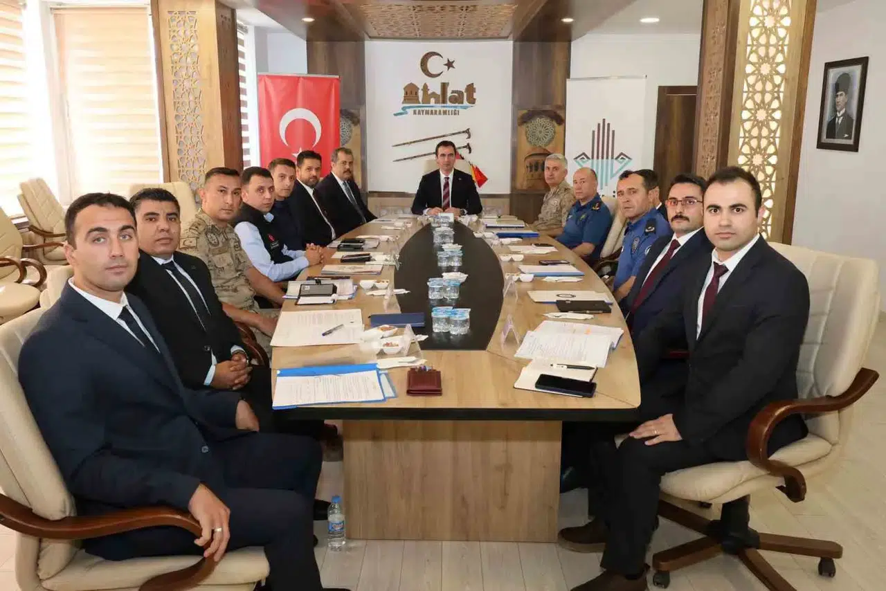 Ahlat şenlikleri öncesi Bitlis’te güvenlik masaya yatırıldı