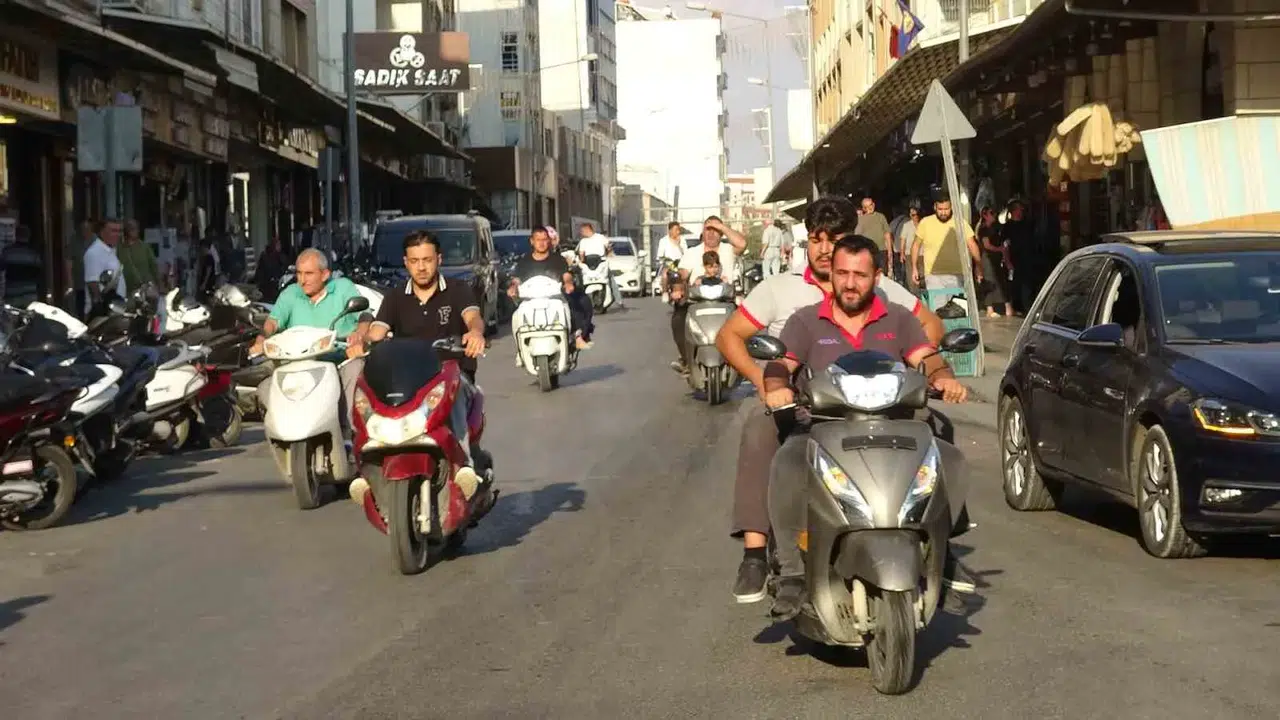 Kilis’te vatandaşın gözdesi motosiklet Her iki araçtan biri iki tekerlekli