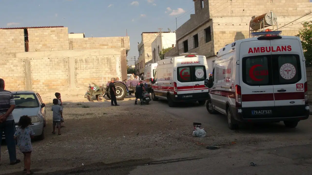 Kilis'te komşular arasındaki gerilim kanlı bitti: 4 yaralı
