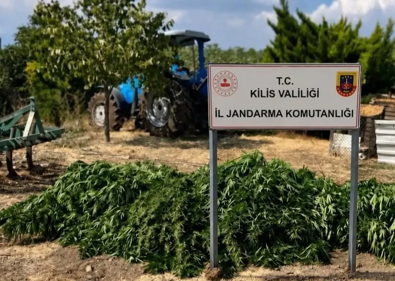 Kilis'te jandarma baskını: Köy evinde devasa uyuşturucu zulası bulundu
