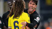 Fenerbahçe-Beşiktaş derbisinde Skriniar ile Vlahovic kavga etti