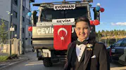 Şehit babasının emaneti Eyüphan’ın en özel günü: Sünnet konvoyuna TOMA eşlik etti