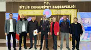 Bitlis'te Adliye ve Basın Arasında Yeni Dönem: Başsavcı Kandemir'e Ziyaret