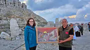 Nemrut Dağı'nın zirvesinde 34 yıllık vefa: Büyükelçi Anderson'a unutulmaz hediye