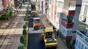 Giresun'da asfalt mesaisi: 3 kilometrelik hat baştan aşağı yenileniyor