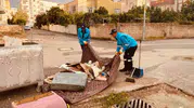 Adıyaman'ın sokaklarında hummalı mesai: Günde 240 ton atıkla mücadele