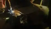 Sarıyer'de gece yarısı dehşeti: Kontrolden çıkan otomobil ortalığı savaş alanına çevirdi