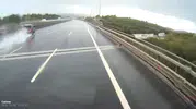 Kuzey Marmara Otoyolu'nda korku dolu anlar: Saniye saniye kaydedildi