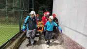 Düzce'de nefes kesen anlar: Pansiyonda deprem senaryosu gerçeği aratmadı