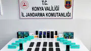 Konya'da jandarma baskınları: Kaçak ürünlerin piyasa değeri dudak uçuklattı