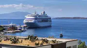 Dev kruvaziyer rotasını Muğla'ya çevirdi: Bodrum'da hareketli saatler