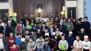 Burhaniye'de cami avlusu çocukların kahkahalarıyla şenlendi