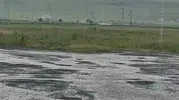 Ardahan'da aniden bastıran sağanak hayatı felç etti: Sokaklar göle döndü