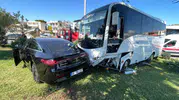 Alanya'da dehşet anları kamerada: Kavşaktaki ihmal kazaya davetiye çıkardı