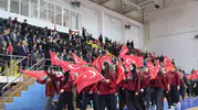 Karaman'da Cumhuriyet coşkusu yağmura rağmen salonlara sığmadı