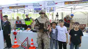 Sason'da festival coşkusu: Jandarma standı ziyaretçi akınına uğradı