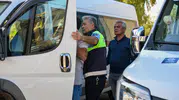 Kuşadası'nda okul yollarında güvenlik alarmı: Servis araçları mercek altında