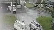 Samsun'daki dehşet anları kamerada: Kırmızı ışık ihlali faciaya yol açtı
