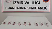 Seferihisar'da şüpheli araç durduruldu: Zehir tacirlerine jandarma engeli