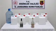 Çağlayan'da sahte içki baskını: Evini imalathaneye çevirmiş