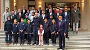 Akçakoca'da özel bir okul ziyareti: Bilal Erdoğan'ın temasları dikkat çekti
