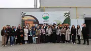 Almanya ve Bursa arasında tarımsal köprü: Gençler Nilüfer'in üretim sırlarını keşfetti