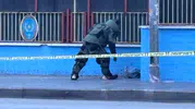 Emniyetin kapısında korku dolu anlar: Şüpheli paket alarmı