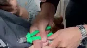 Bahçedeki oyun kabusa döndü: Minik Berfin'in parmağı boruya sıkıştı